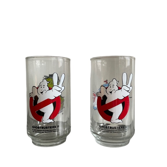 Ghost buster vintage drinking glasses - Picture 1 of 2